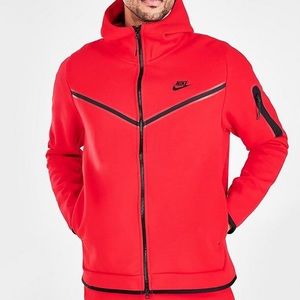 MEN'S NIKE SPORTSWEAR TECH FLEECE TAPED FULL-ZIP HOODIE